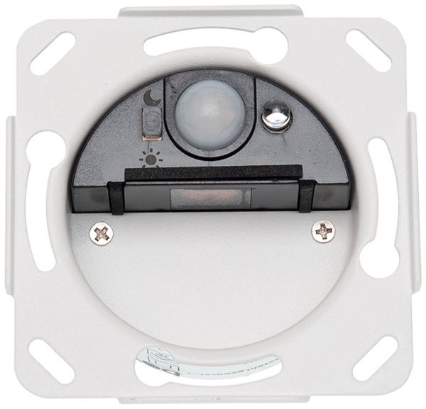 EB-LED-Wandleuchte DOTLUX EASYSTAIRsensor HF 1.5W 3000K IP40 82×43mm silber