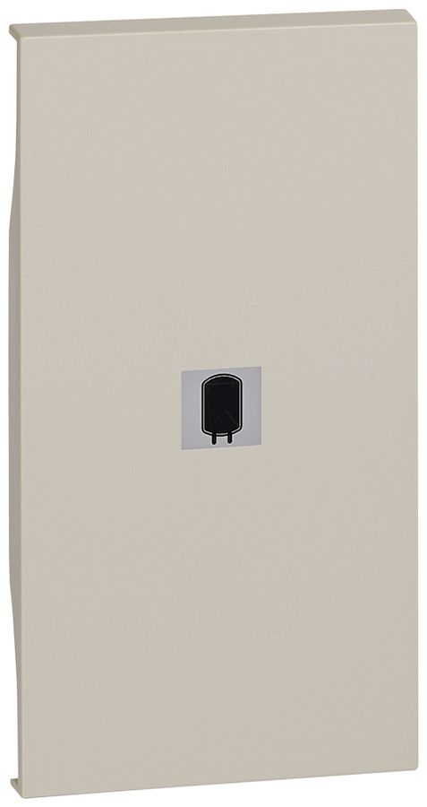 Cache de touche Living Now 2 modules illuminable avec symbole boiler sand
