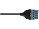 Anschlussleitung Woertz 49345/C2 5×2.5mm² 250V 20A 1m bl Stecker-frei Cca