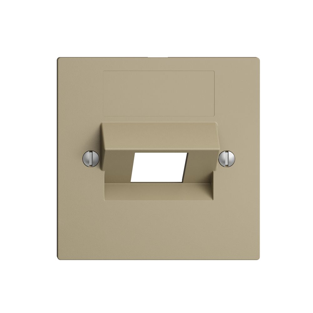Frontplatte 1×RJ45 ITplus EDIZIOdue sand
