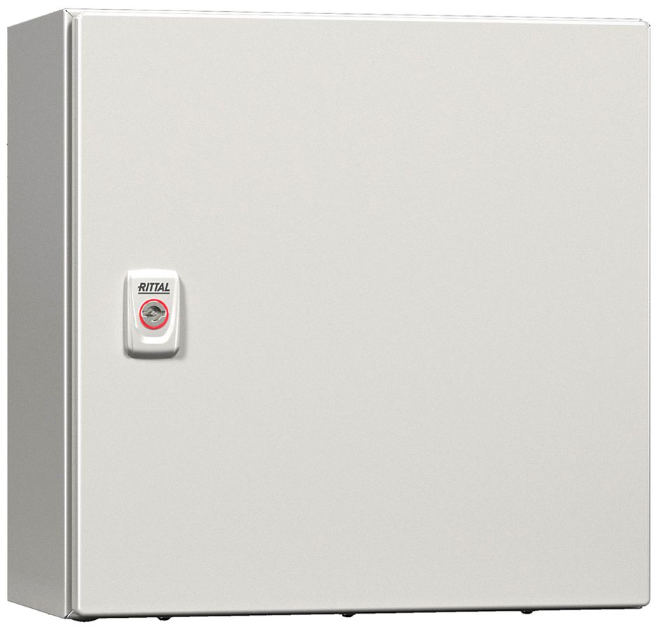 Armoire compacte Rittal AX, 1 porte, IP66, 1000×1000×300mm, tôle d'acier