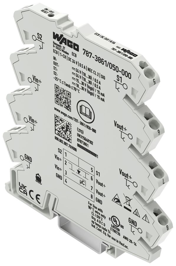 Elektronischer Schutzschalter WAGO 0.5A