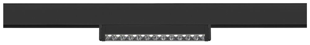 Spot LED SLV IN-LINE 24 7.3W 650lm 940 35° DALI 48V AD 240×22mm noir