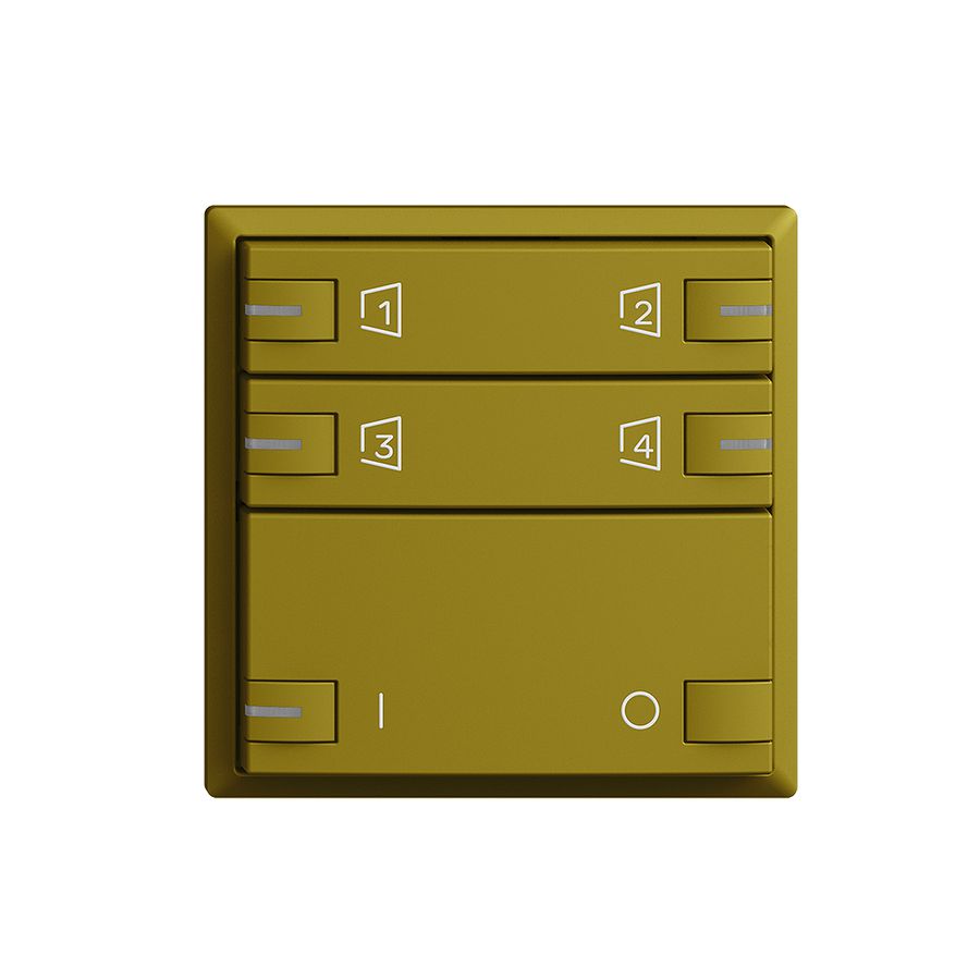 Kit montaggio Edue zeptrionAIR, WLAN, ON/OFF, RGB-LED, 2×tasto, 2×commando, ov