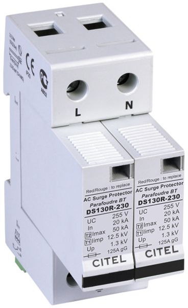 Blitzstromableiter DS 130 RS-230, 2L Typ 1+2