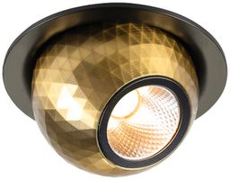 Spot LED INS SLV DYSKO 7W 750lm 2700K MB REG Ø73×68mm nero