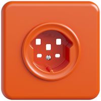 UP-Montageset STANDARDdue SNAPFIX® für Steckdose T25 or