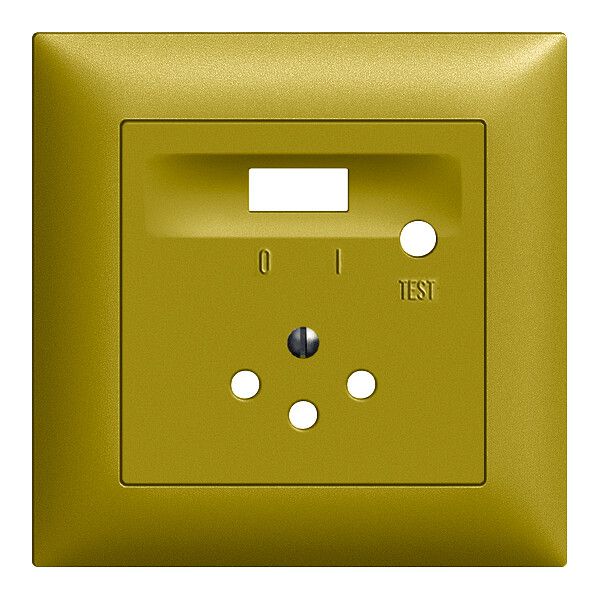 Frontset EDIZIOdue olive 88×88mm T12 FI