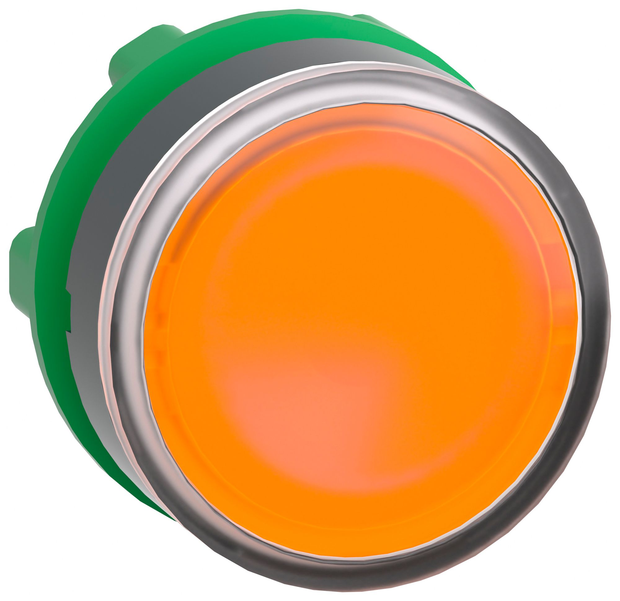 Leuchtdrucktastervorsatz Harmony XB5 ora Ø22.5mm flach tastend