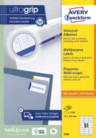 Etiketten ultragrip 3420, 70.0 × 16.9 mm