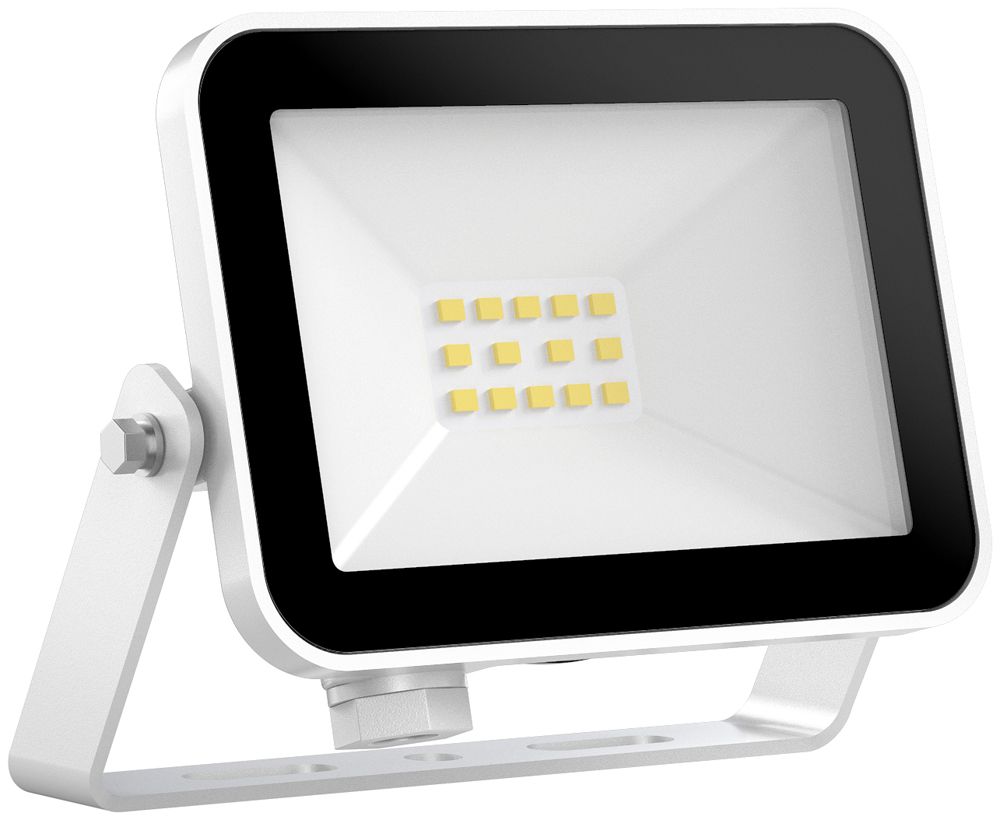 Projecteur LED DOTLUX FLOORslim 10W 1050lm 3000K 120° blanc