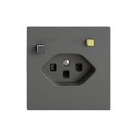 Presa FI EDIZIO.liv  1×T23 con shutter grs