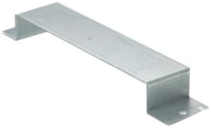 Brida di fissaggio zinc. 40×200mm per canale sotto. Woertz