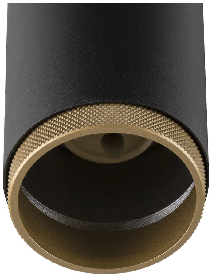 Spot SLV GRIP L GU10 1×6W VAR AD1PH Ø57mm noir