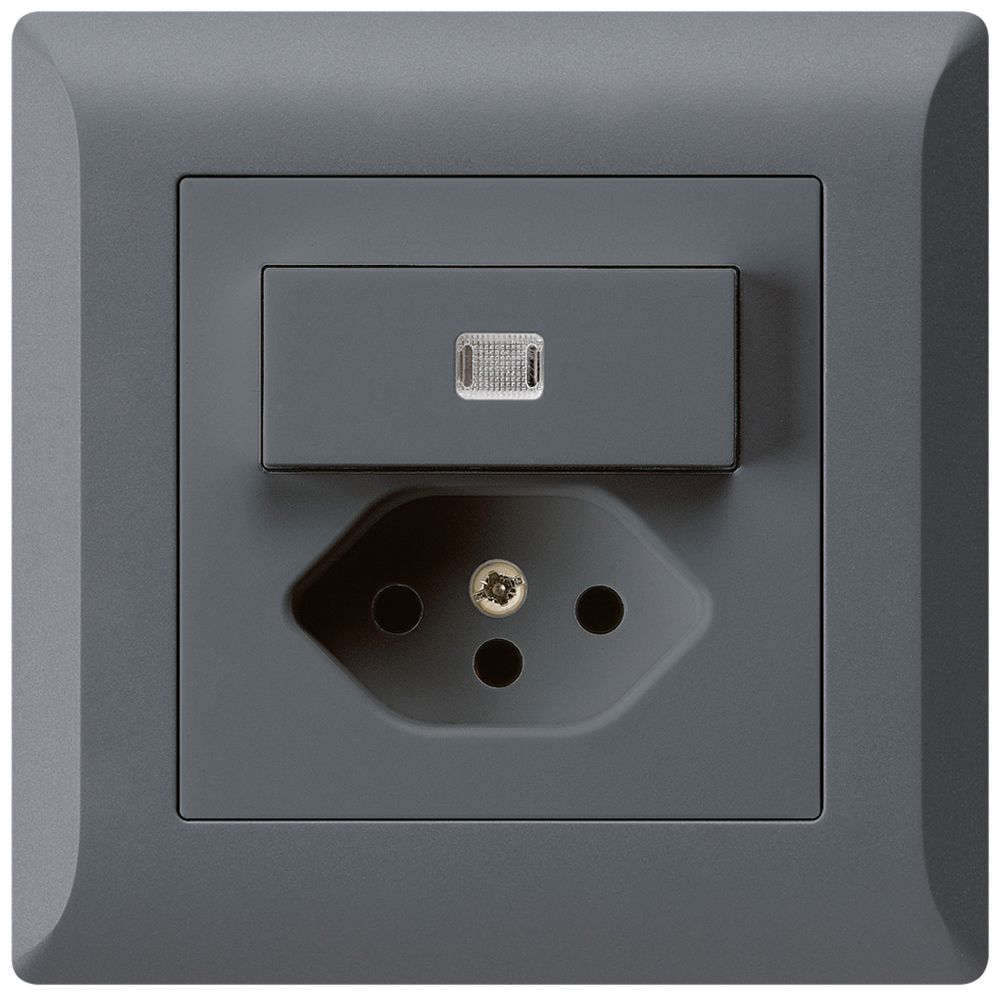 UP-Kombination I kallysto.line L-6/1L +T13 ohne Kinderschutz anthrazit