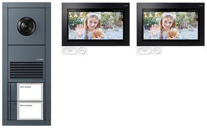 EB-Set Video Siedle Vario 2 Bus-System weiss