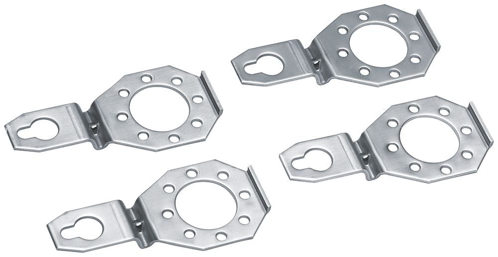 Befestigungslasche Hager vector für Wandmontage aussen