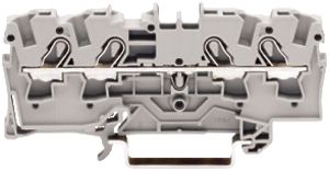 Borne de passage WAGO TopJob-S 4mm² 4L gris série 2004