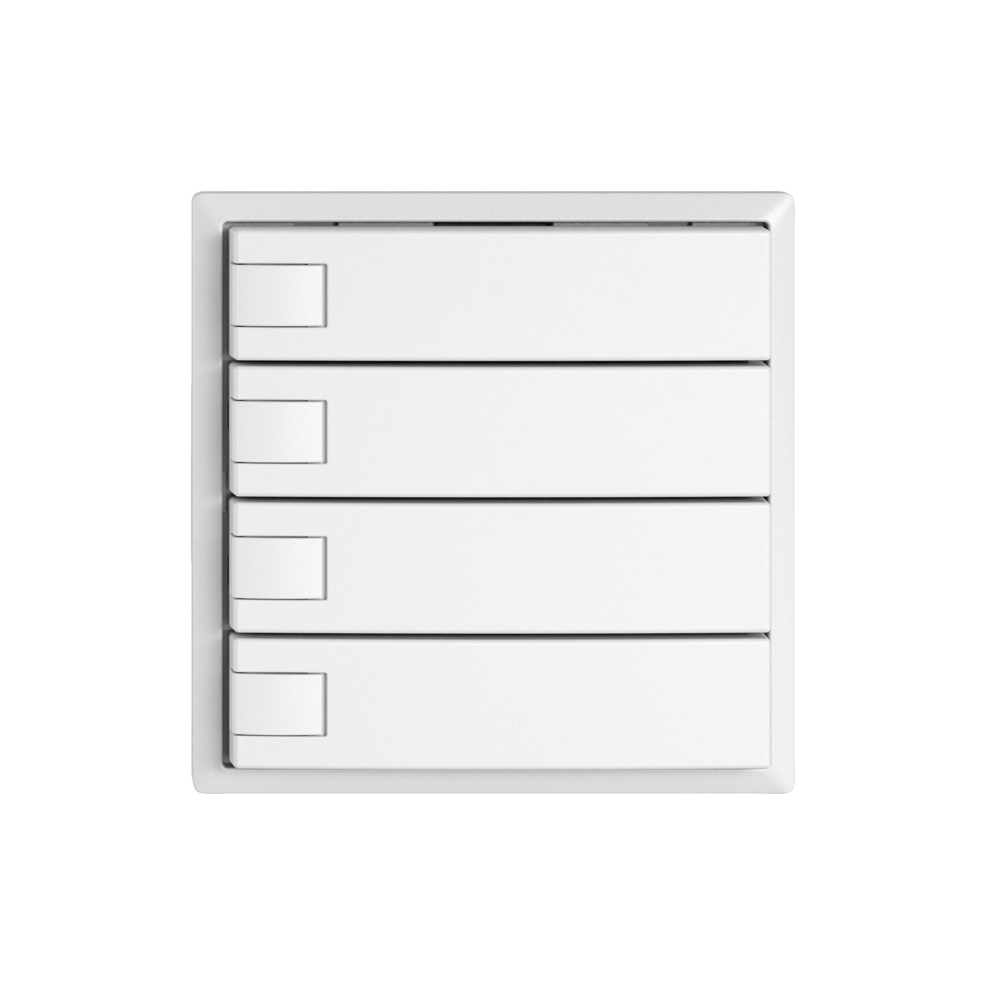 Universaltaster EDIZIO.liv UNI SNAPFIX® 5…48V o.LED 4× 1-Tbed.ws