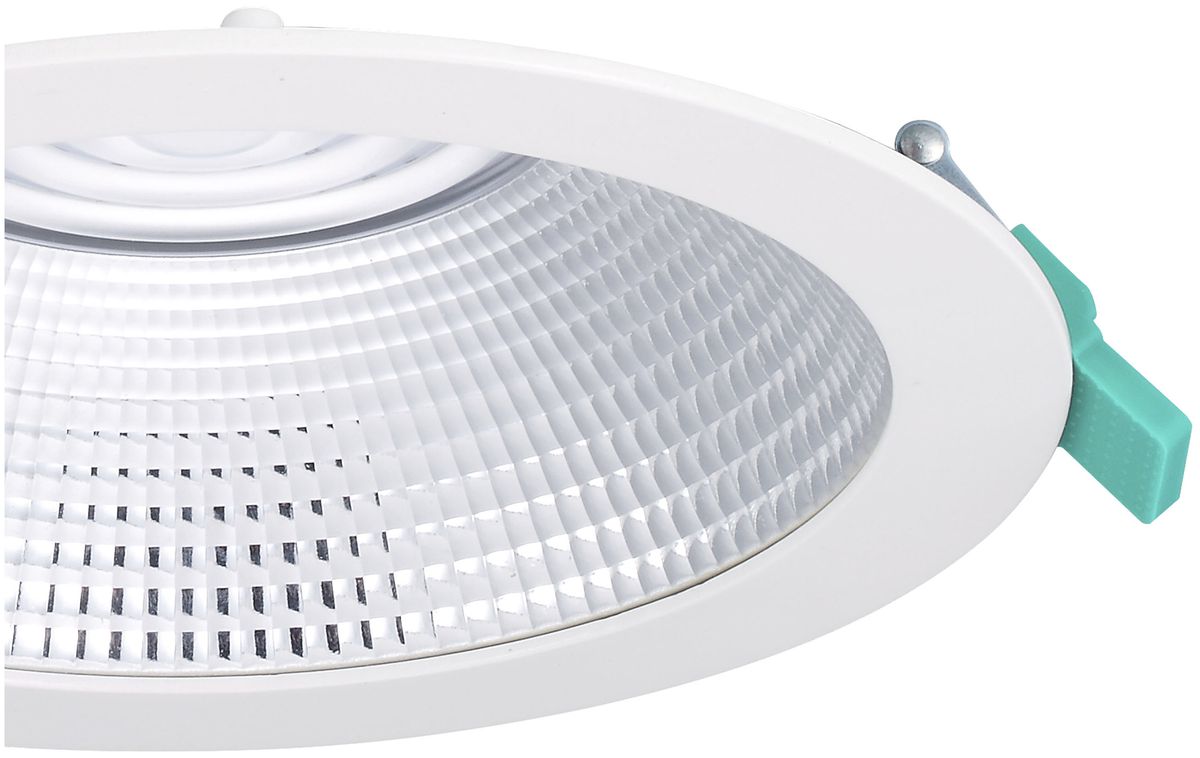 EB-LED-Deckenleuchte INSAVER SLIM 205 20W 2000lm 930 IP44 weiss