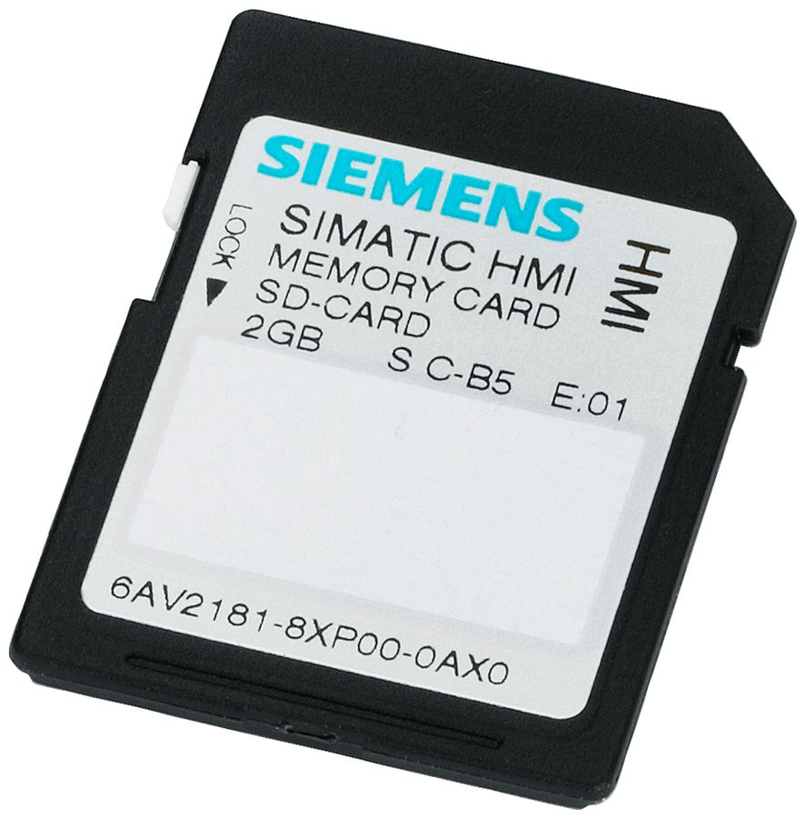 Scheda di memoria Siemens für SIMATIC HMI scheda SD flash-EPROM 2GB
