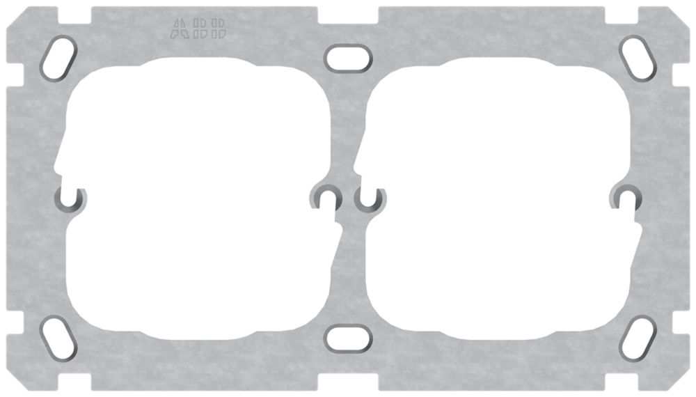 UP-Befestigungsplatte ABB 1×2 2×52