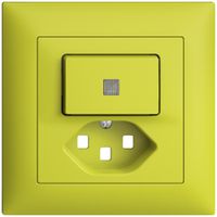 Kit frontale INC EDIZIOdue lemon 88×88mm T23 con lente