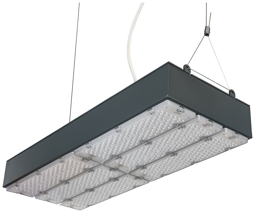 LED-Hallenstrahler Sylvania KubiXx WIDE 188W 32200lm 840 IP65 DIM 732×280