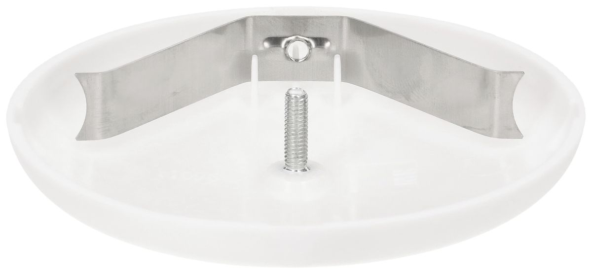 Deckenrosette MH Federbügel Ø95×13mm weiss