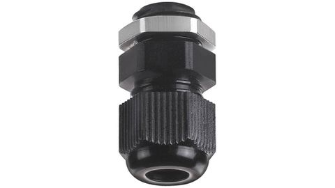 Noir avec contre-écrou