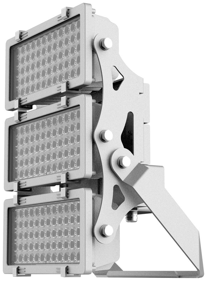 Proiettore LED DOTLUX HLFplus 600W 80000lm 840 IP66 60° 1…10V argento