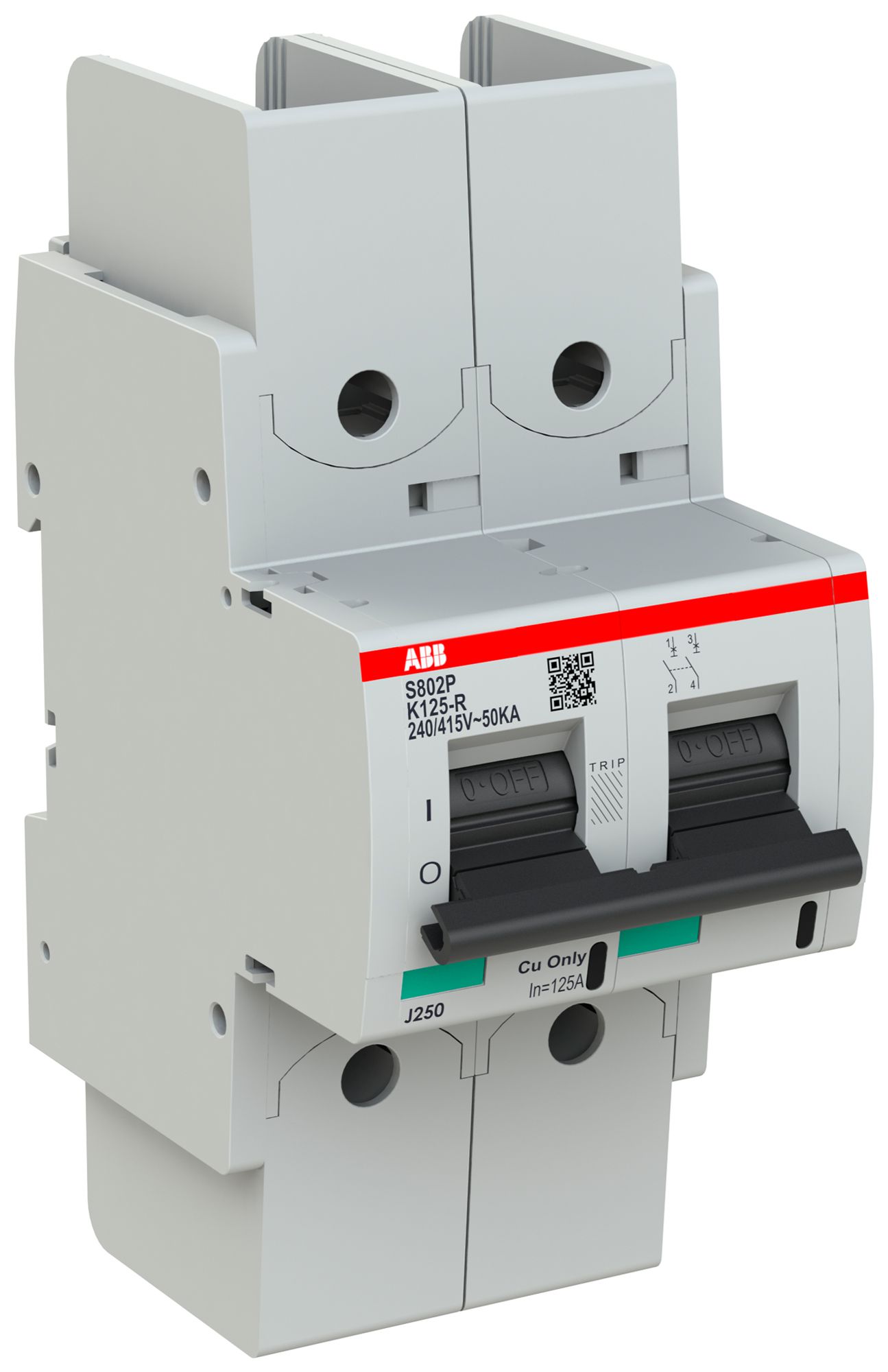 Disgiuntore ABB S802P-K125-R 2P 400V K-125A 50kA 3.5UM