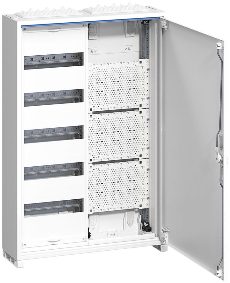 Distributore AP Hager univers 5 file 60UM porta IP44 550×800×160mm