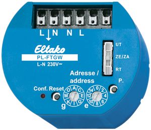 Powerline tasto RF Gateway Demelectric Elatko PL-FTGW