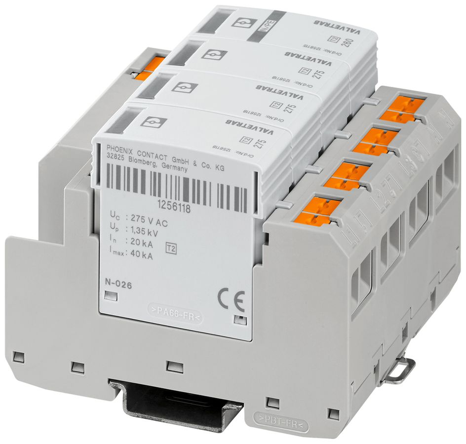 Protettore di sovratensioni PX VAL-MS 230/3+1-PT tipo 2 3+N/PE