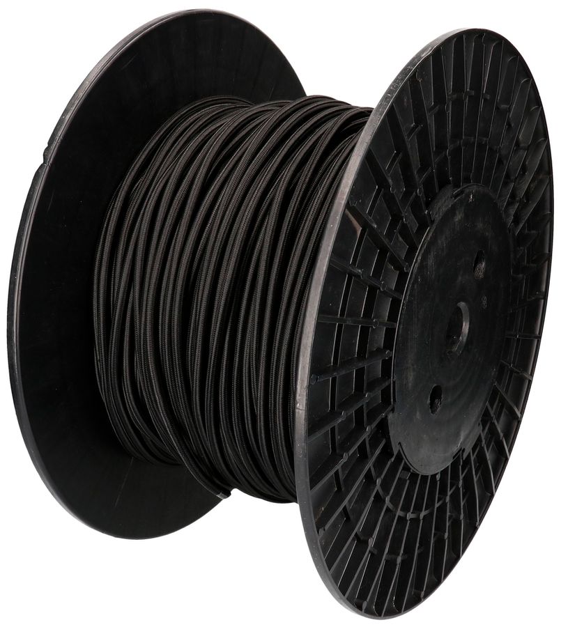 Cavo tessile 3×1mm² LNPE nero