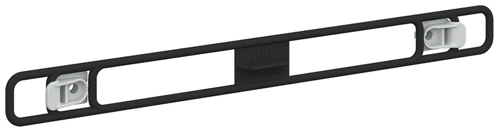 Gerätehalter ABB mit 2 Clips für Multimedia Verteiler, Gummi