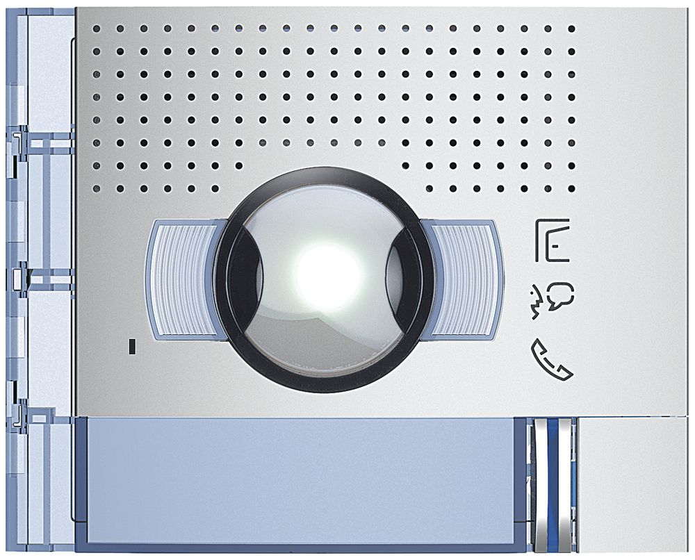 Frontale per modulo altoparlante/camera di porta 96° Sfera con 1 tasto Al