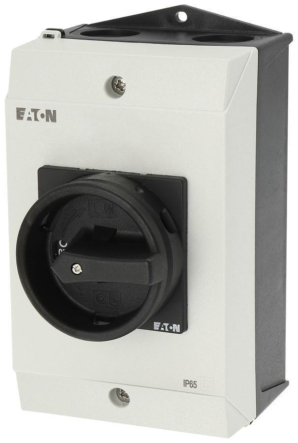 Interrutorre sicurez.AP EATON 20A 5.5kW 3L+1N+1C+1R CI_K2 nero