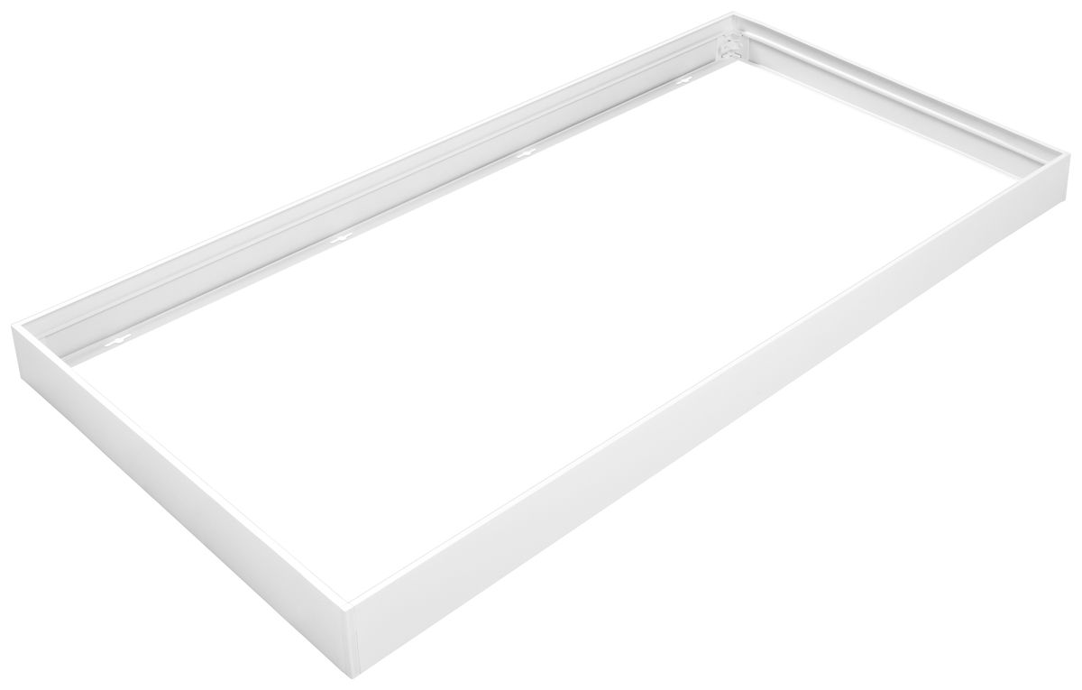 Anbaurahmen Sylvania Aluminium 1200×600×70mm weiss
