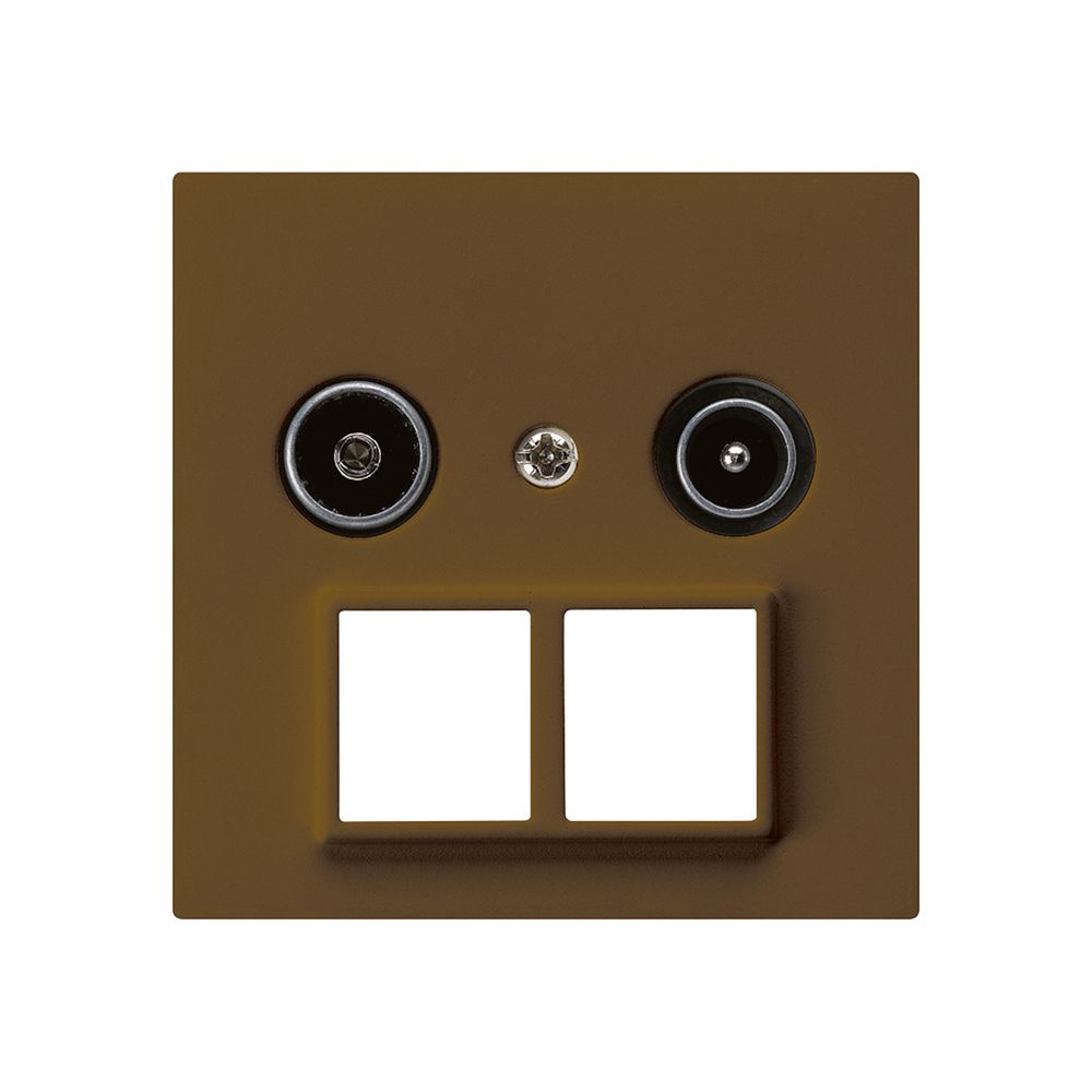 Prise d'antenne ENC R/TV HMS kallysto A 19dB brun