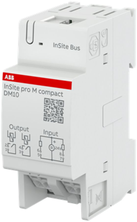Module d'entrée/de sortie AMD ABB InSite pro M compact DM10, digital, 2/2-canal