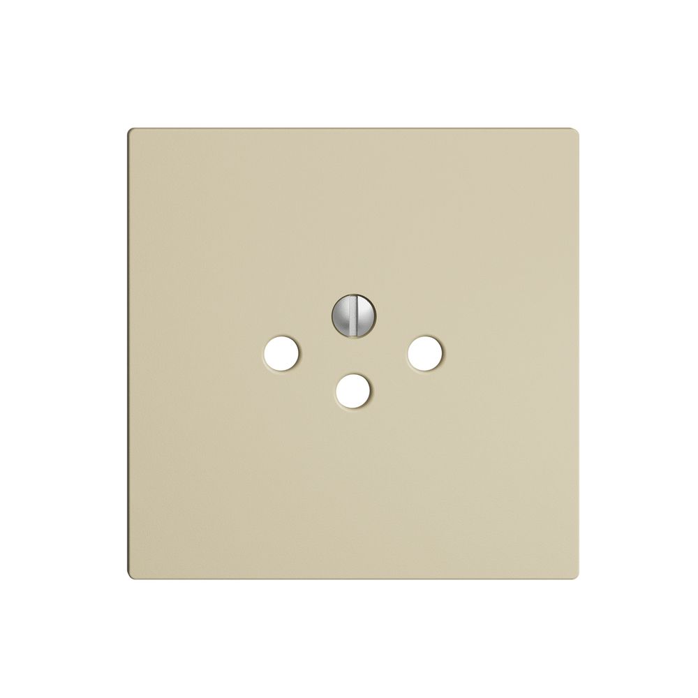 Frontplatte EDIZIOdue T12 vanille, für Steckdose