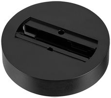 AP-Deckenrosette SLV Leuchtenanschlussadapter 1-phasig schwarz