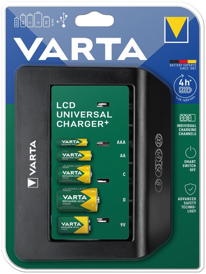 Ladegerät VARTA Universal Plug Charger+