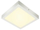 LED-Decken-/Wandleuchte SLV SENSER 24 SQUARE 15W 1200lm 3000K 215×215×35mm weiss