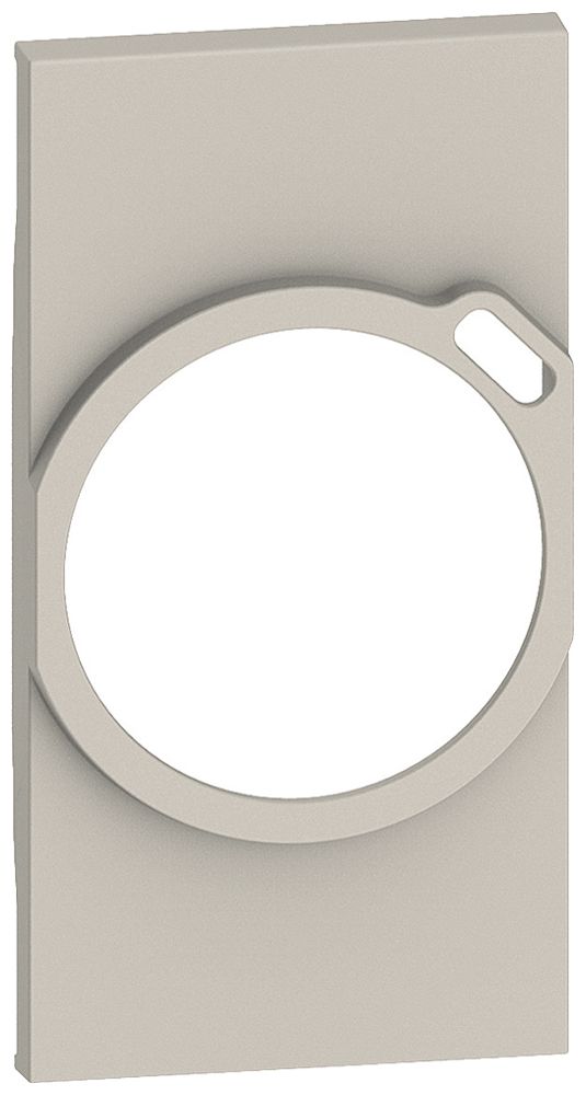 Abdeckung Living Now 2 Module für Steckdose Schuko mit USB sand