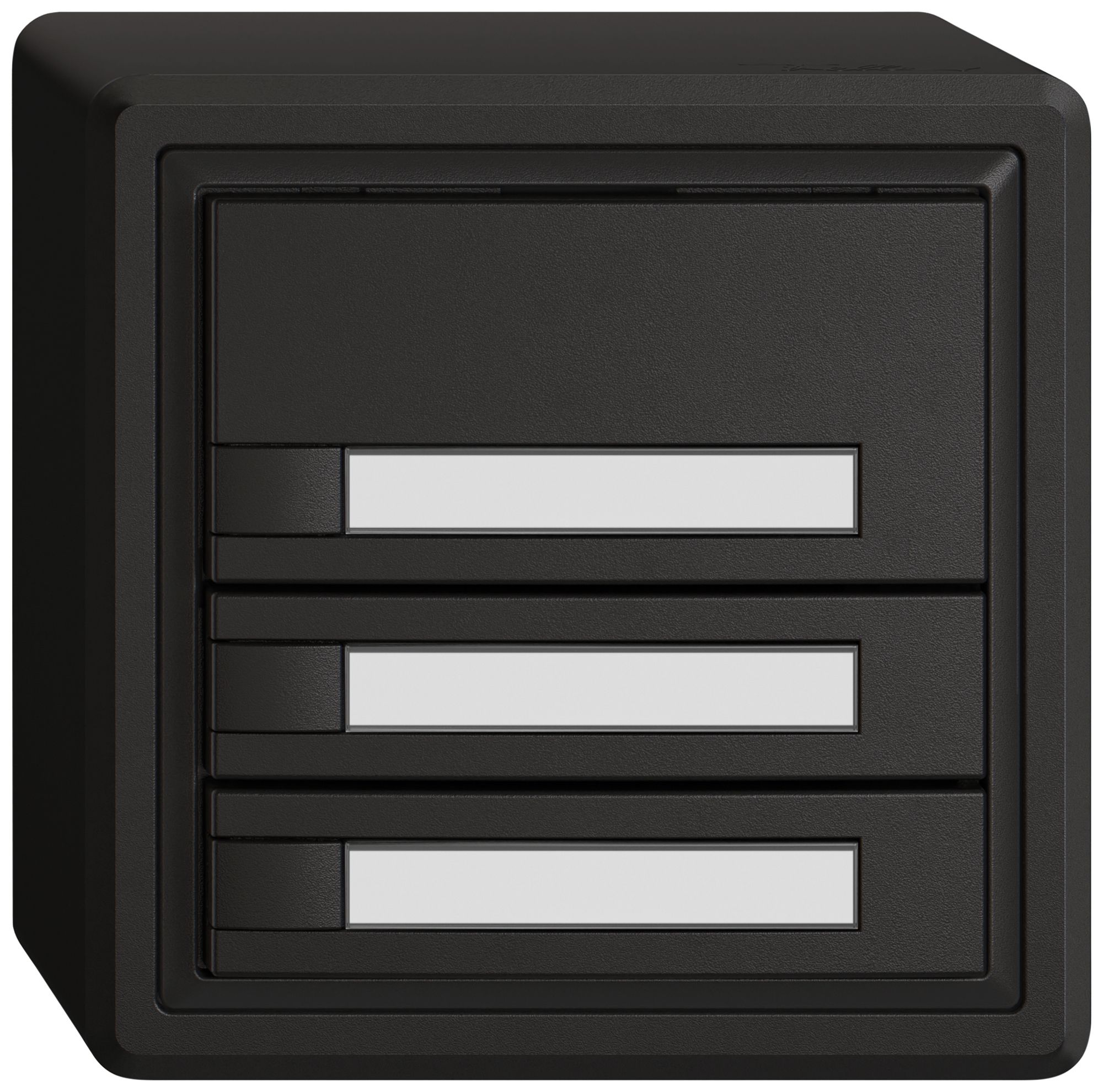 AP-Universaltaster EDIZIO.liv UNI SNAPFIX® o.LED 3× 1-Tbed.Pap.sz