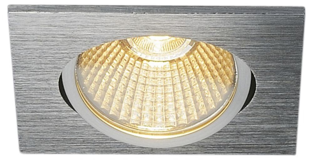 EB-LED-Deckenleuchte SLV NEW TRIA 68 SQUARE 11W 800lm 2700K EB-Ø68mm Al-geb.