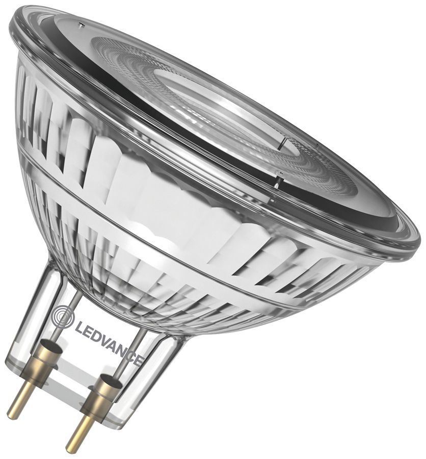 Lampada LED LEDVANCE GU5.3 12V 3.4W 345lm 940 REG MR16 chiaro 36° Ø50×44mm